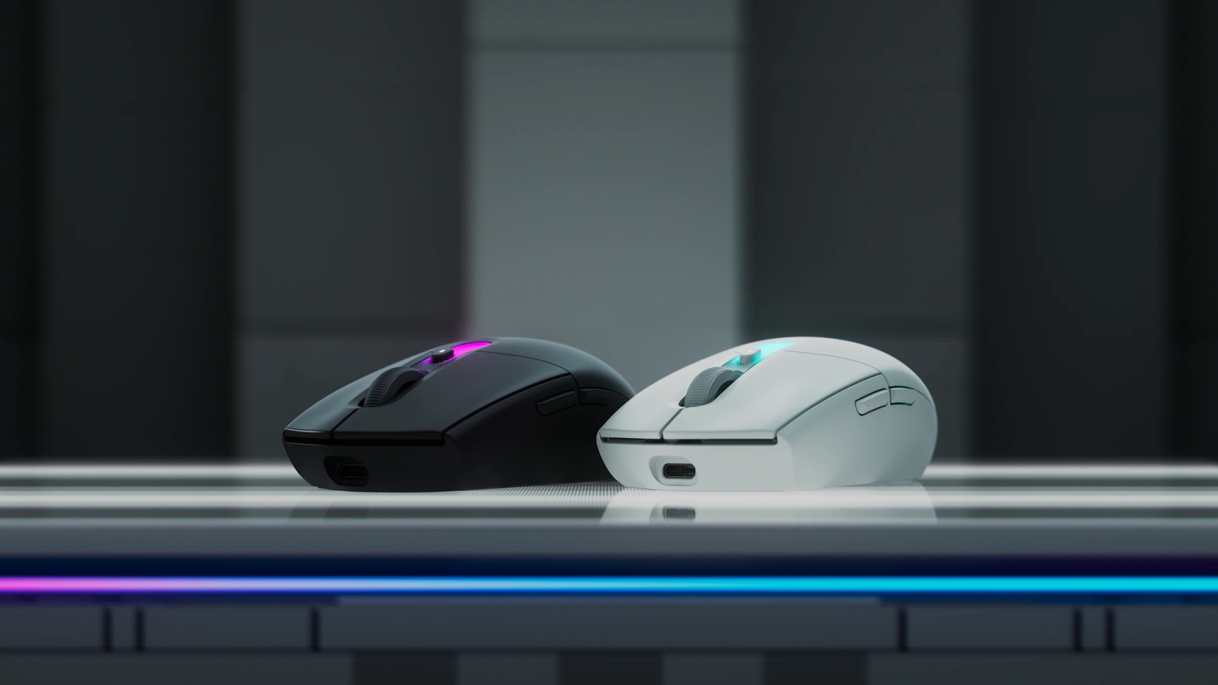 Logitech G3 series wireless mouse on a desk mat, part of the same lineup as the G316 X keyboard