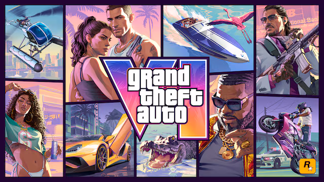 Official Grand Theft Auto VI cover art