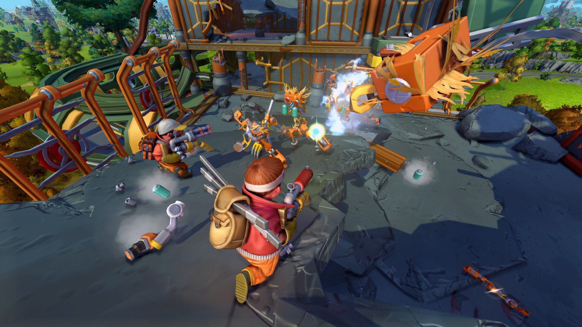 Scrap Mechanic’s physics-based building sandbox, where the contraptions rarely survive first contact