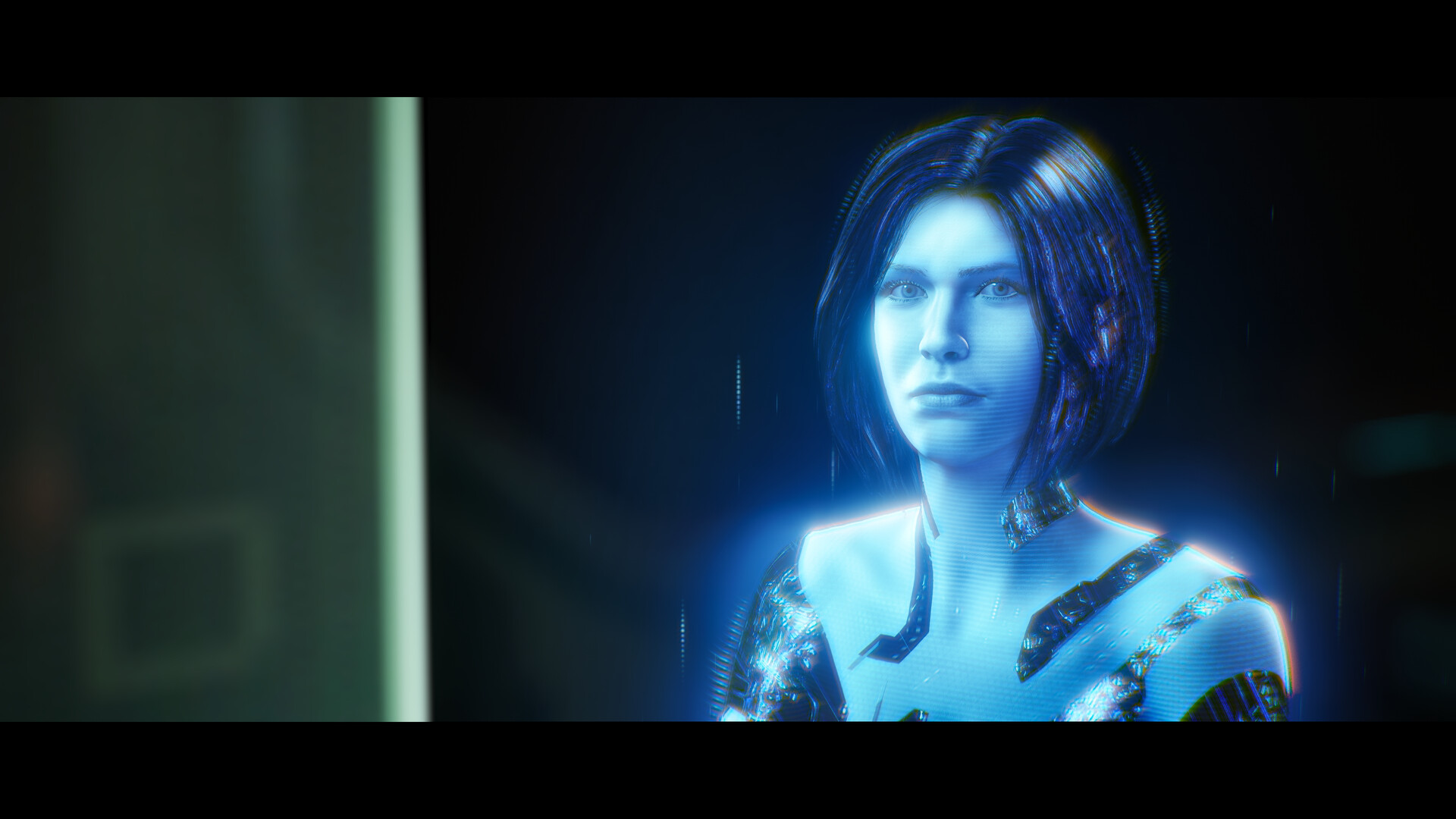 Cortana rebuilt in Unreal Engine 5, one of the remade cinematics